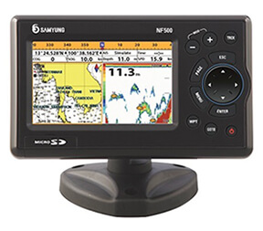 GPS-ПЛОТТЕР + ЭХОЛОТ (5 дюймов) SAMYUNG N500/NF500